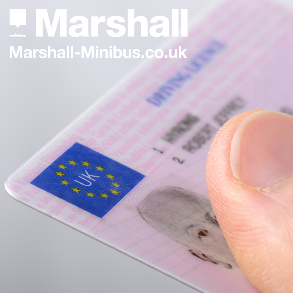 The DVLA Offer an 11 Month Extension on Driving Licences Marshall Minibus
