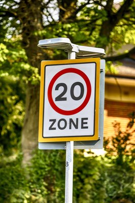 28 million people in the UK live in areas with 20mph zones
