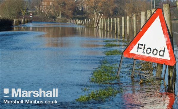 How to keep your minibus safe during flooding