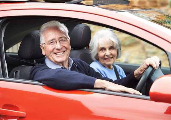 Twenty-five times as many UK pensioners have points on their licence than young drivers